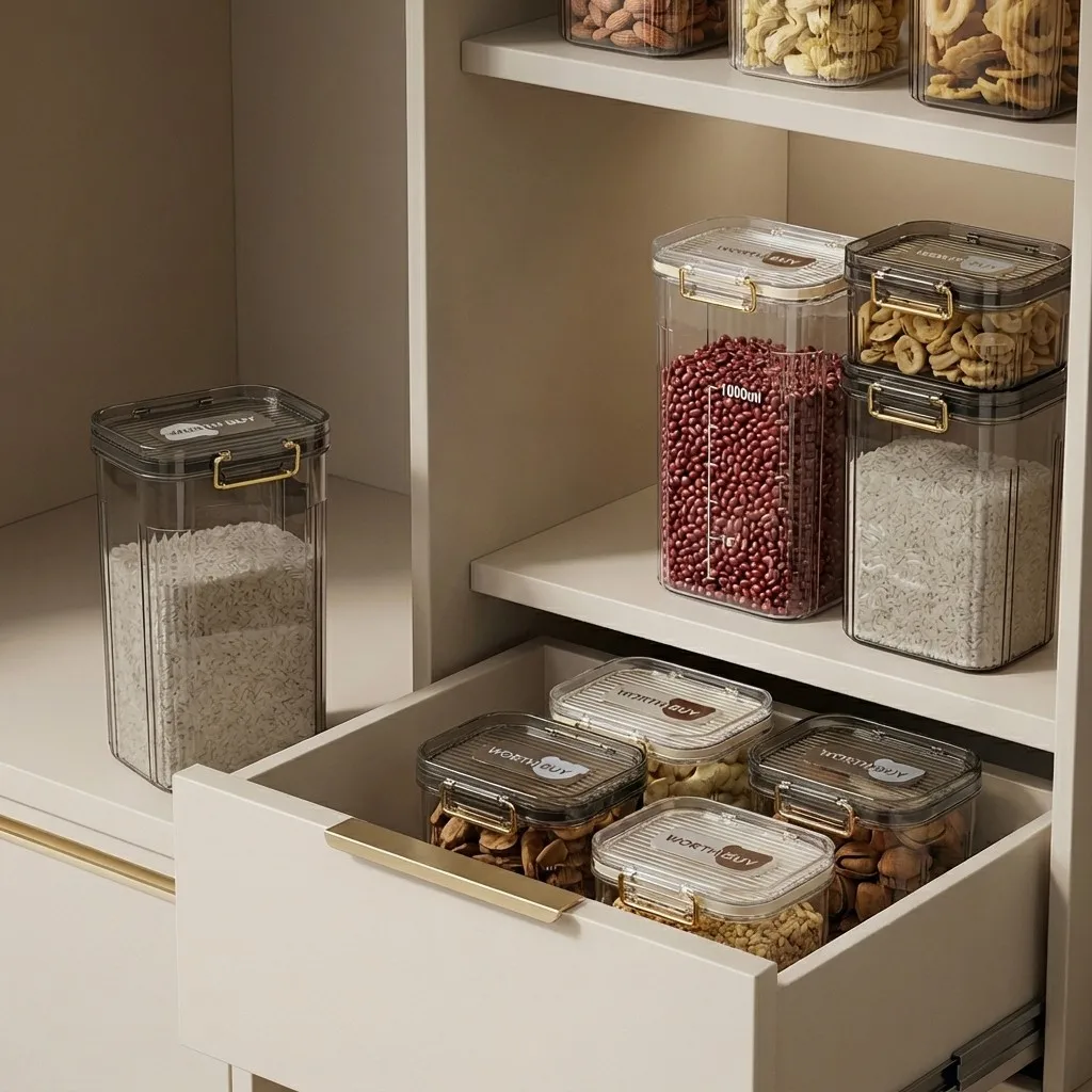 Hava Geçirmez Kapaklı, Şeffaf, - Food Storage With Dividers incelemesi ve fiyatı