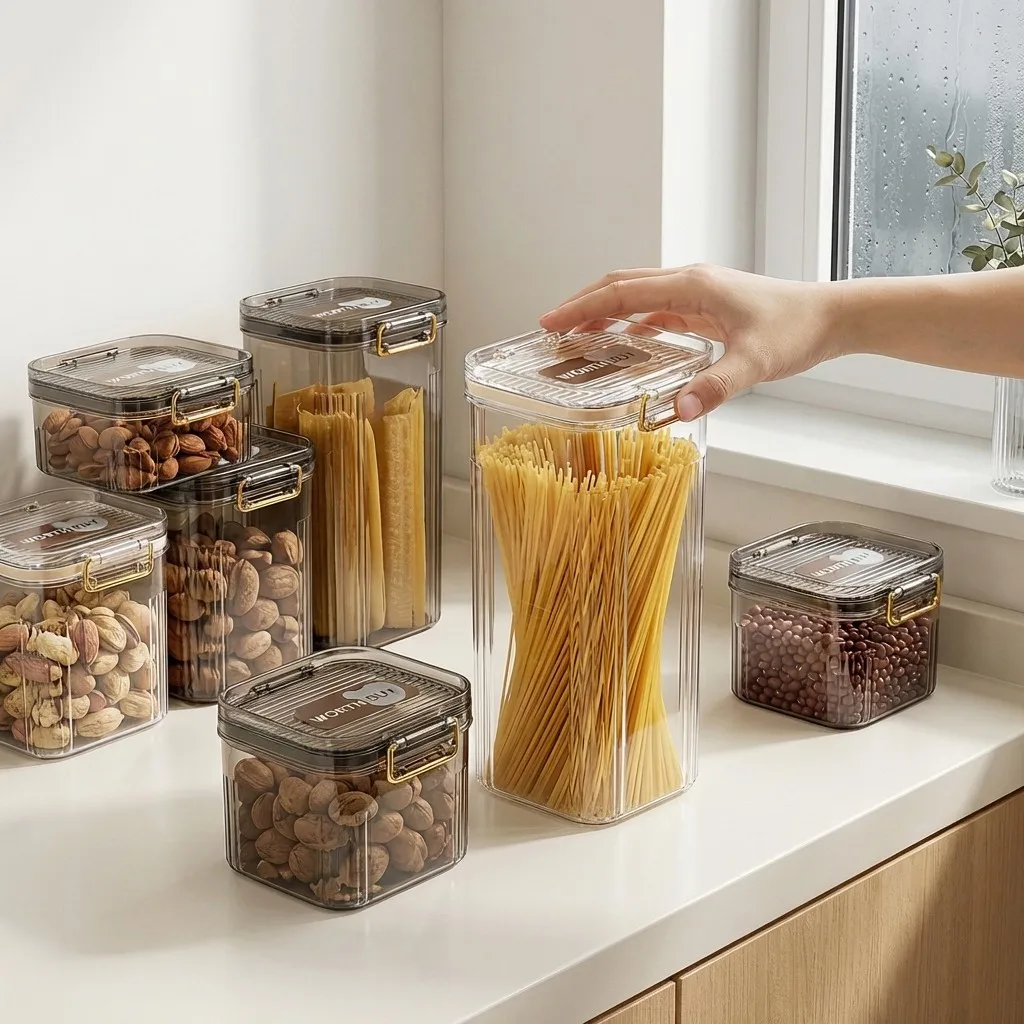 Hava Geçirmez Kapaklı, Şeffaf, - Food Storage With Dividers incelemesi ve fiyatı