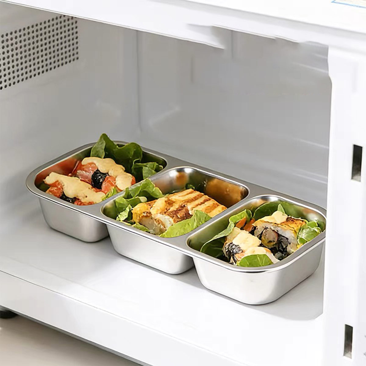 Paslanmaz çelik kapaklı yiyece - Food Storage Meals incelemesi ve fiyatı