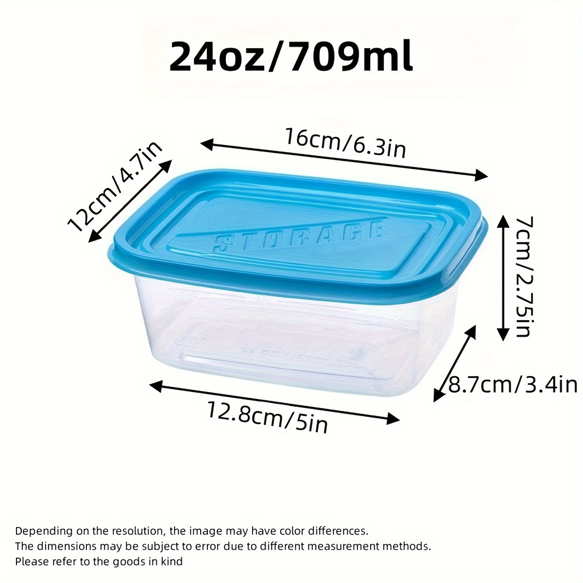 6'lı Şeffaf İstiflenebilir Pla - Food Storage Meals incelemesi ve fiyatı