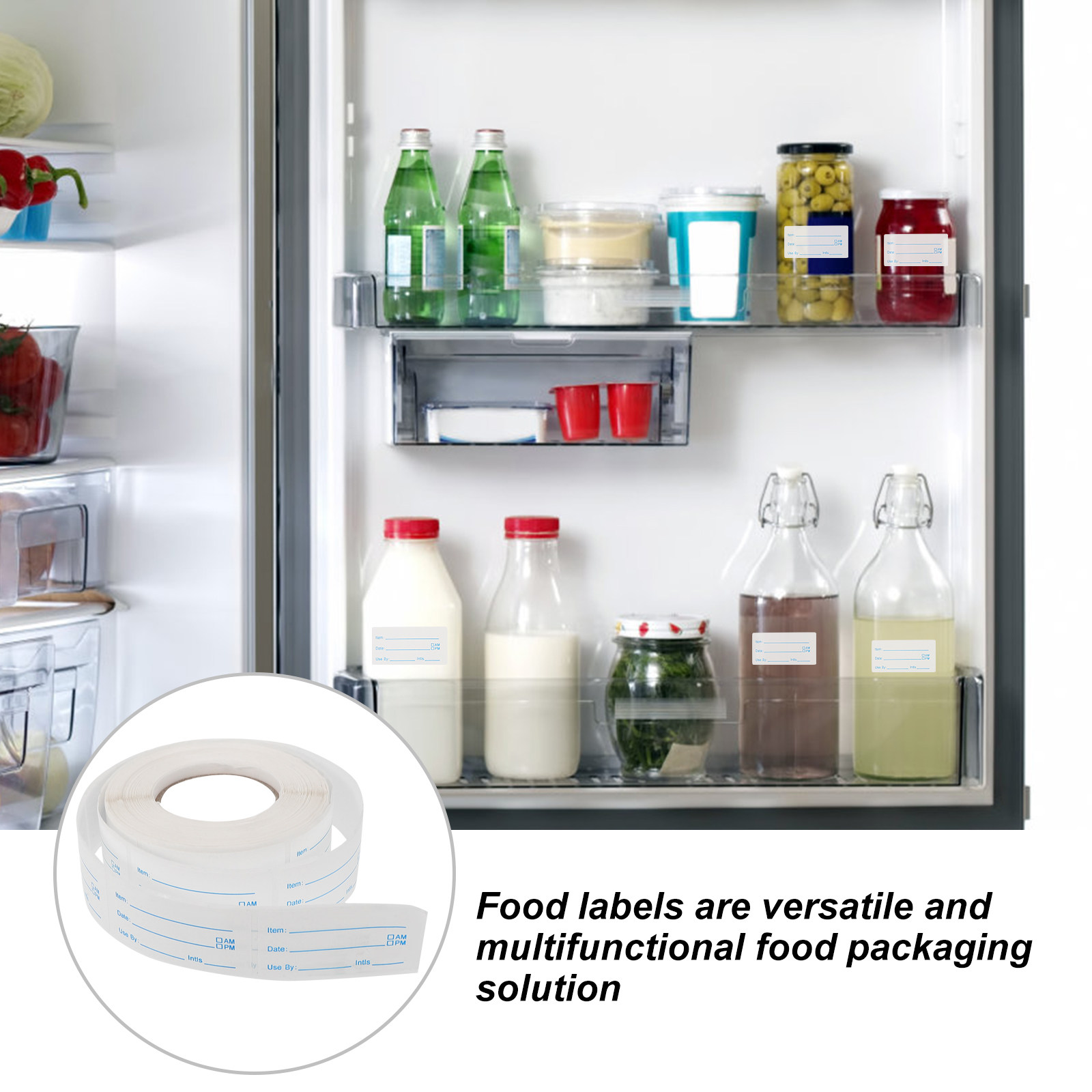 1 Rulo Tarih Etiketleri, Gıda  - Food Storage Labels incelemesi ve fiyatı