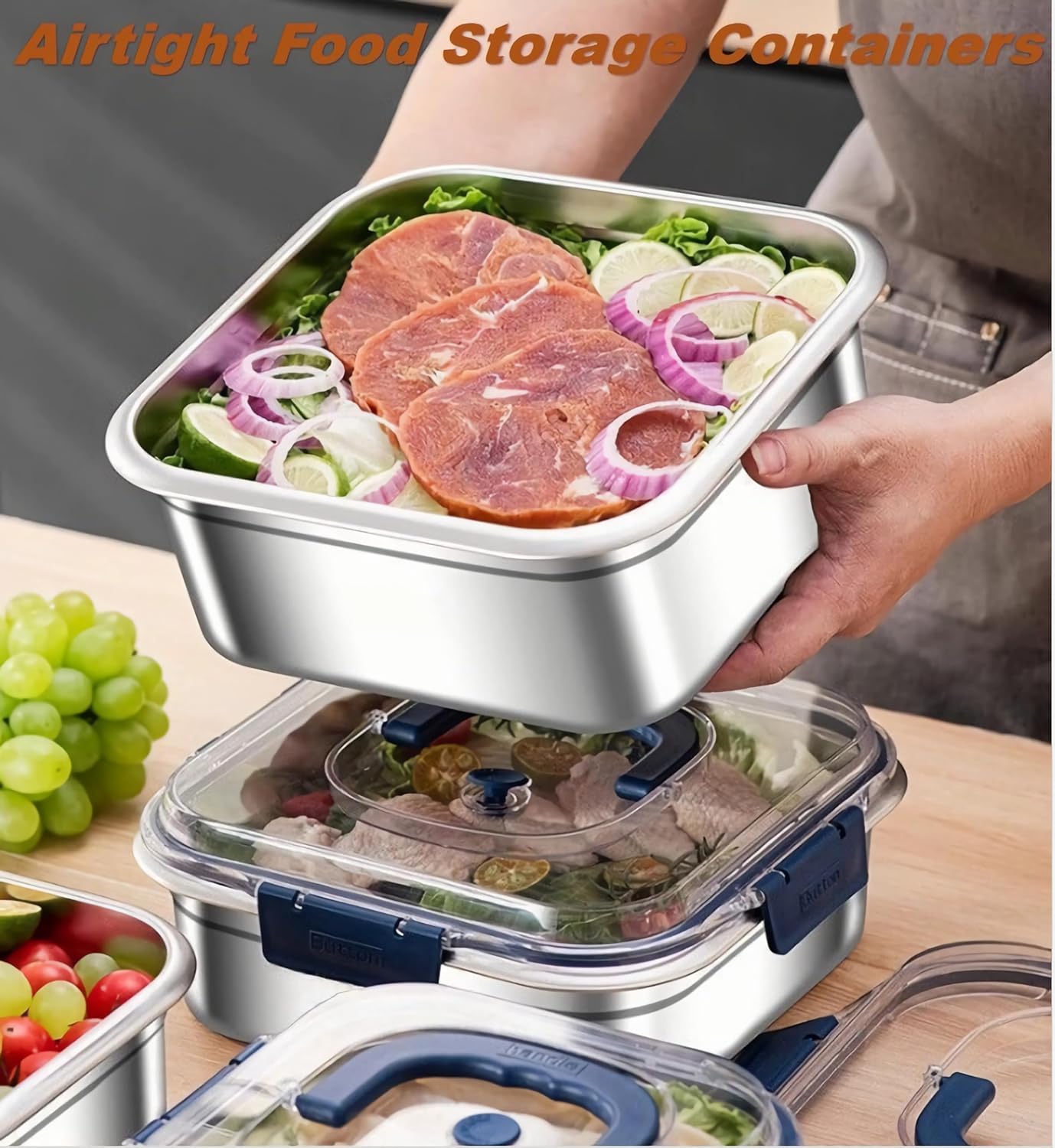 Sızdırmaz Paslanmaz Çelik Gıda - Food Storage Oven Safe incelemesi ve fiyatı